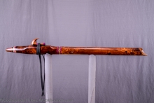 Honduran Rosewood Burl Native American Flute, Minor, Low E-4, #K4F (2)